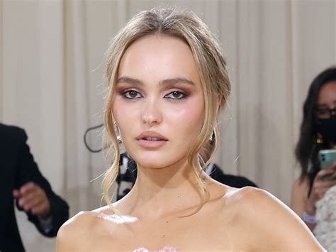 lily-rose depp cum|Lily